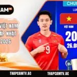 Lịch Thi Đấu Việt Nam Hôm Nay