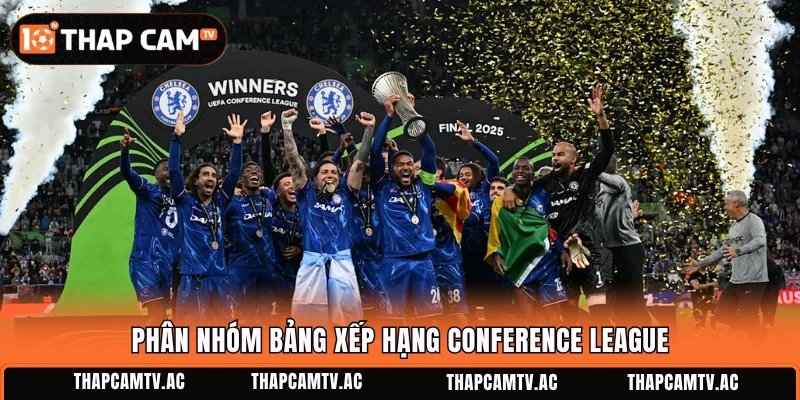 Phân nhóm bảng xếp hạng Conference League