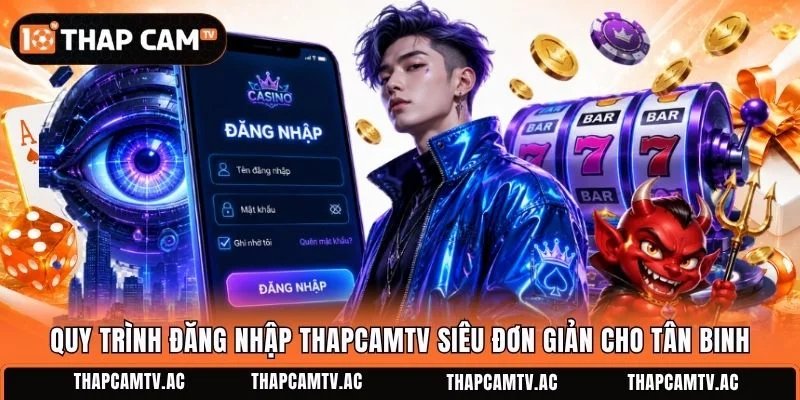 Quy trình đăng nhập ThapcamTV siêu đơn giản cho tân binh